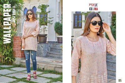 Rung new presents celina rayon wester short top collection  kurtis catalogs