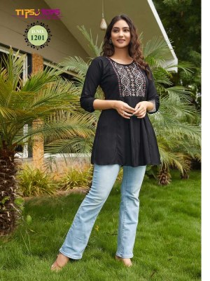 tips and tops bubbly vol 12 fancy western short top collection Kurti wholesaler in Surat  kurtis catalogs