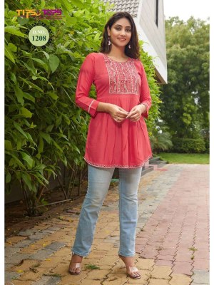 tips and tops bubbly vol 12 fancy western short top collection Kurti wholesaler in Surat  kurtis catalogs