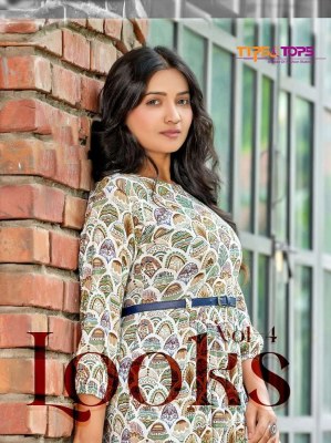 tips and tops new looks vol 4 fancy rayon western short top collection 