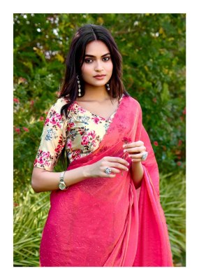 utopia vol 6 by L T Fashion Exclusive NC Malai silk with fancy saree and printed blouse collection sarees catalogs