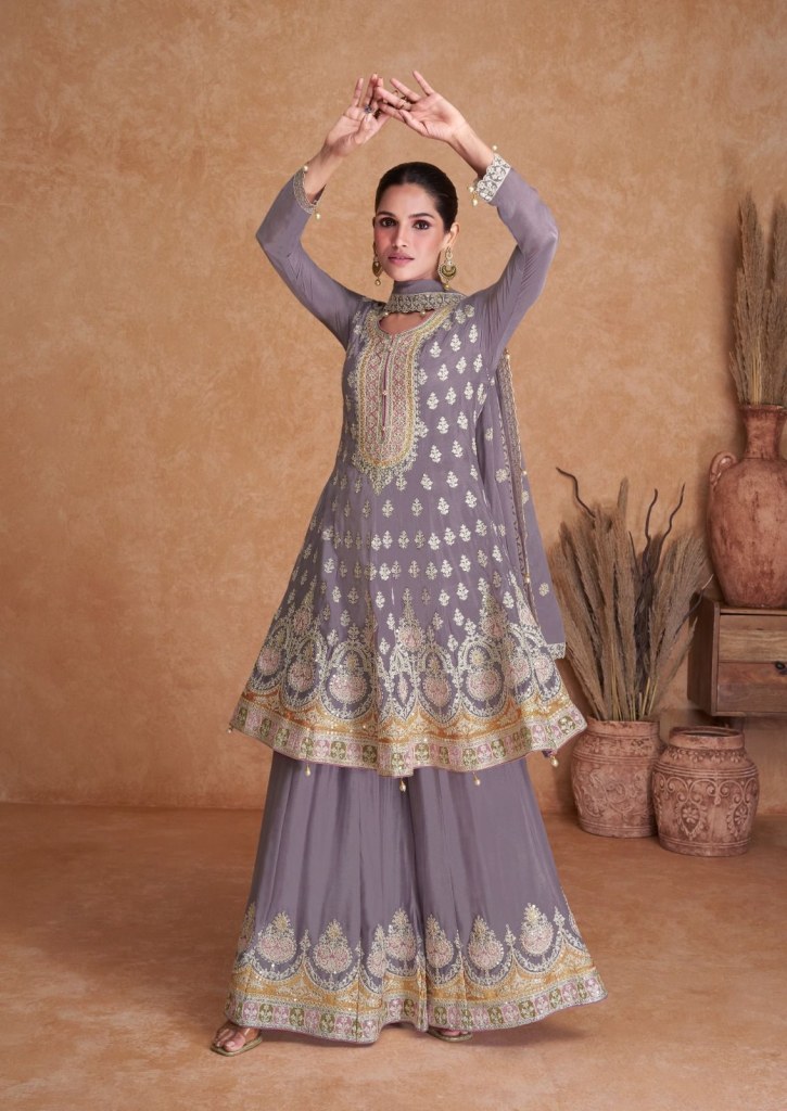 Kalki Fashion Gulab Cotton Prints Desginer Fancy Ready Made Sharara Suits  Wholesaler Surat