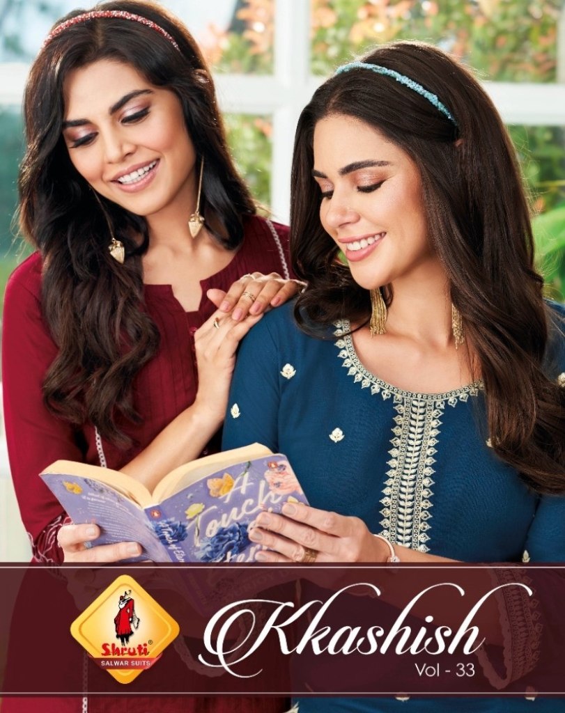 K Kashish vol 33 by Shruti suit Designer Pure cotton Linen kurti catalogue at affordable rate