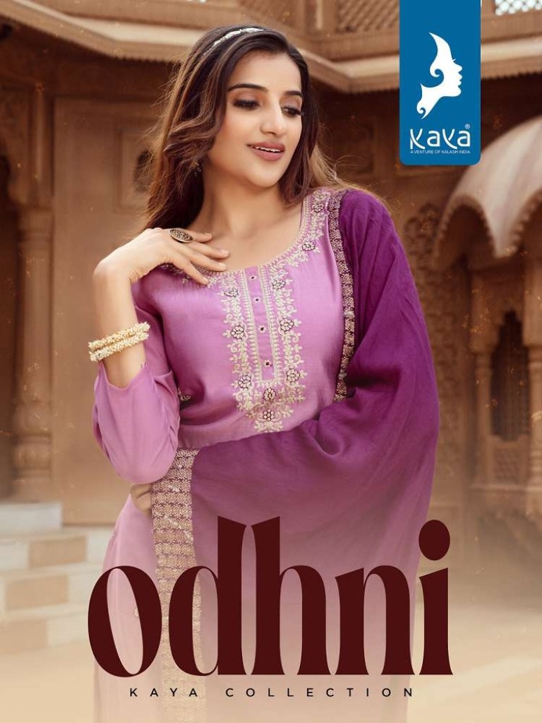 Kaya Kurti presents Odhani 3 piece Ready Made Salwar suits wholesale catalogue