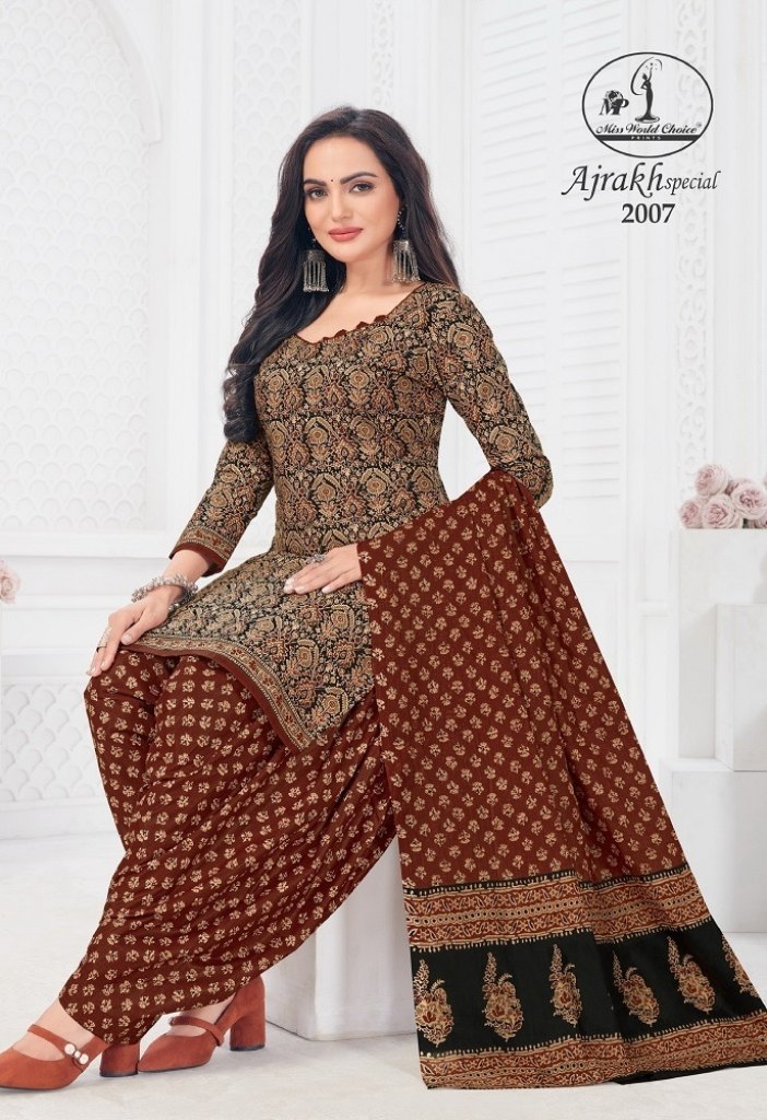 Ajrakh Bandhani Dress materials* -... - Supra collections | Facebook