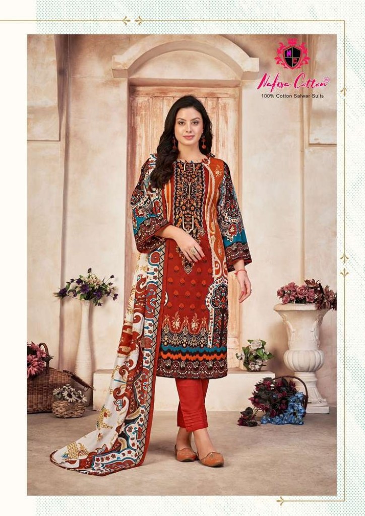 Swish Karachi Ki Kali Designer Chiken Work Readymade Suit Catalog Supplier