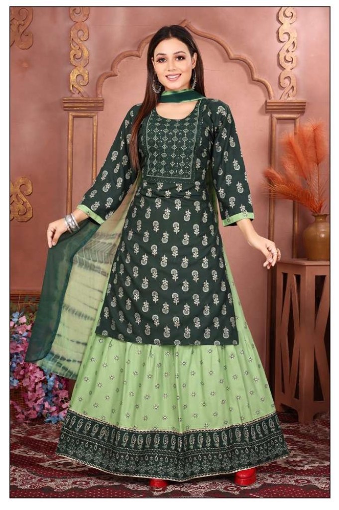 Precious vol 2 Fancy Wear Printed Anarkali Kurti Catalog