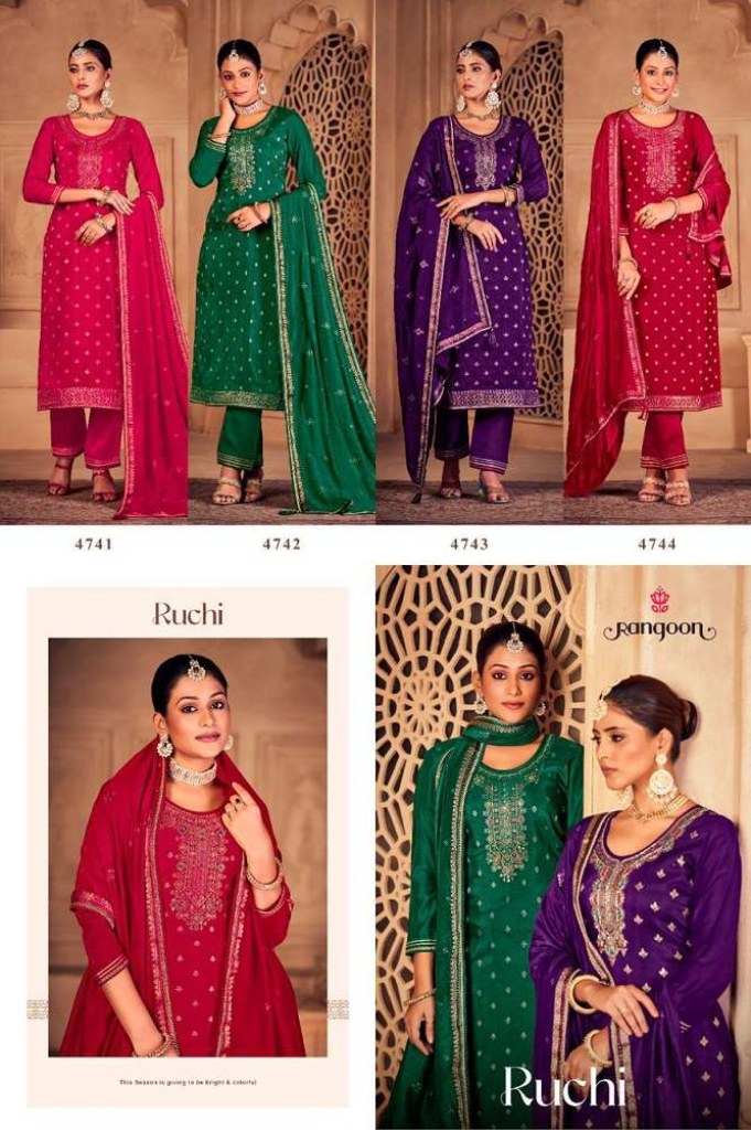 Buy Ladies Suit Readymade Rangoon Kessi Group Glory Series 3141 To 3146 