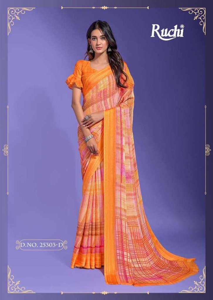 VINAMRA CORPORATION BHAGYA LAKSHMI VOL 1 CASUAL WEAR SAREES COLLECTION IN  SURAT - textiledeal.in