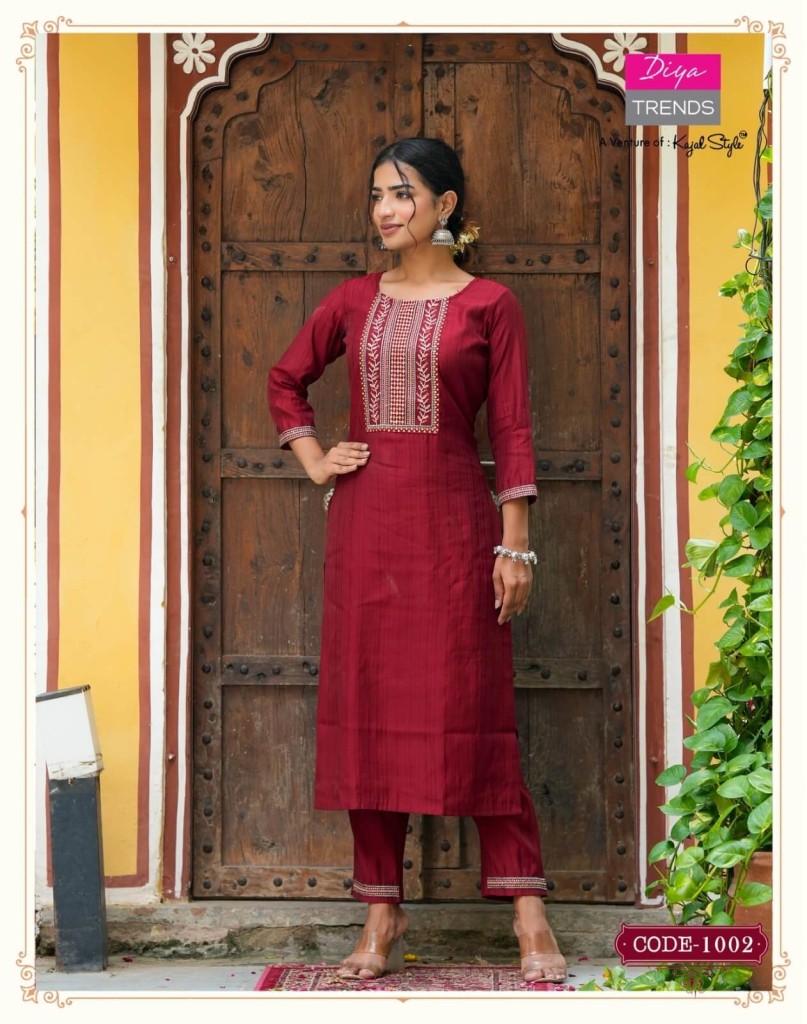 bundle of 4 wholsale salwar suit : Rangrez Vol.1 by KAJAL STYLE -  EthnicSmart.com