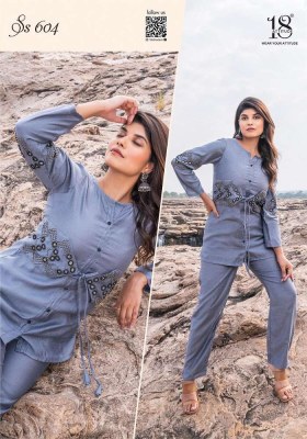 18 Attitude Sho Shaa Vol 6 Premium Collection Co Ord Set Wholesale Kurti Catalogue  kurtis catalogs