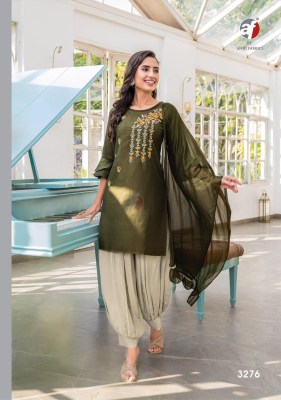 A F launching new collection mannat vol 4 kurti afgani with dupatta readymade suit catalogs