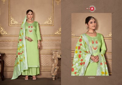 AAS Edition 6 by Triple A pure silk cotton Pakistani suit catalogue at affordable rate Triple A 