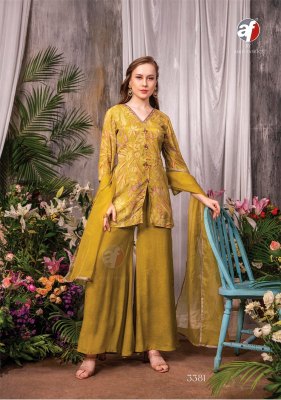 AF launching ehsaas kurti pant and dupatta catalog at wholesale price readymade suit catalogs