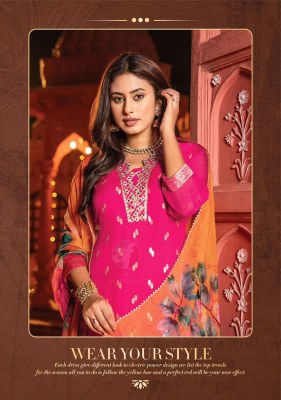 AF launching sahiba vol 5 pure organza with jacquard kurti pant with dupatta at wholesale price  readymade suit catalogs