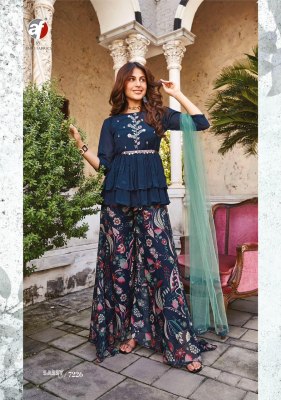 AF lunching by sassy girl vol 3 new fancy short kurti with sharara and dupatta catalog at wholesale rate readymade suit catalogs