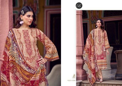 AL Marina Vol 2 by Belliza Pure Cotton Digital Printed Dress material collection at low rate  salwar kameez catalogs