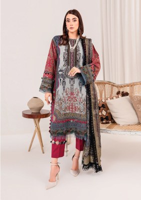 AL karam vol 12 by Kesariya pure cambric lawn cotton unstitched salwar suit catalogue at affordable rate Karachi suits catalogs