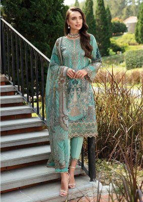 AL karam vol 12 by Kesariya pure cambric lawn cotton unstitched salwar suit catalogue at affordable rate Karachi suits catalogs