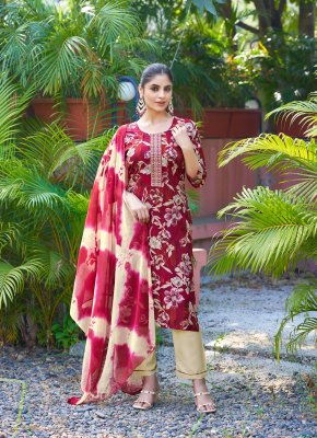 APSARA VOL-3 by poonam Heavy reyon foil printed kurti pant and dupatta catalogue at affordable rate readymade suit catalogs