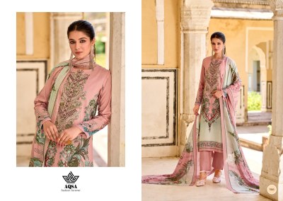 AQSA by Aarzoo fancy printed cambric cotton unstitched dress material catalogue at low rate salwar kameez catalogs