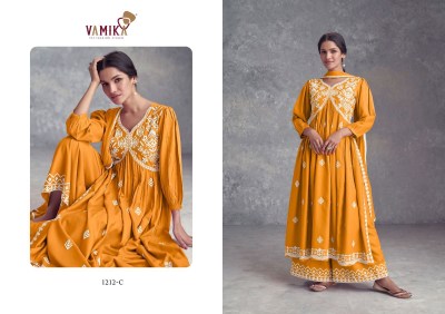 Aadhira vol 11 by Vamika designer embroidered fancy Anarkali suit catalogue at affordable rate fancy Anarkali suit catalogs