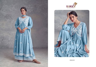 Aadhira vol 11 by Vamika designer embroidered fancy Anarkali suit catalogue at affordable rate fancy Anarkali suit catalogs