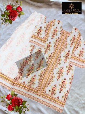 Aaliz Prints Vol 12 Designer Lawn Fabric Cord Set Printed Kurti with Plazo Wholesale co ord set catalogs