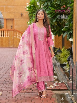 Aanchi Orra Premium Flared Kurta Set with Lining Bottom and Fancy Digital Dupatta Wholesale kurtis catalogs