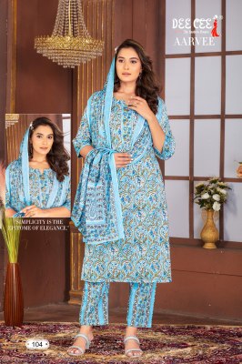 Aarvee by Deecee cambric cotton printed readymade suit catalogue at amaviexpo readymade suit catalogs