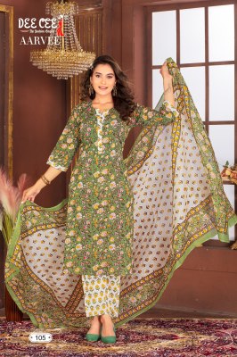 Aarvee by Deecee cambric cotton printed readymade suit catalogue at amaviexpo readymade suit catalogs