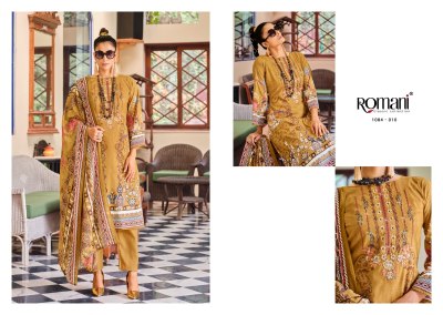 Aarzu by Romani soft cotton digital printed embroidered Pakistani suit catalogue at amaviexpo   pakistani suit catalogs