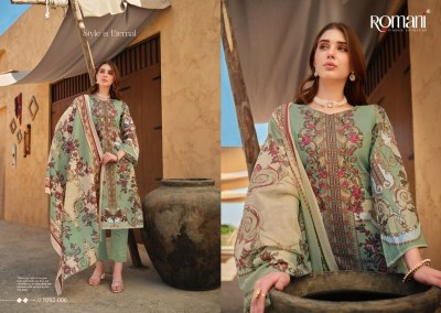 Aarzu vol 9 by Romani Premium Soft digital printed unstitched wholesale price salwar kameez catalogs