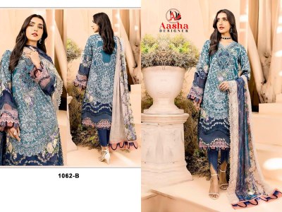 Aasha designer by Needle wonder vol 6 pure cotton printed dress material catalogue salwar kameez catalogs