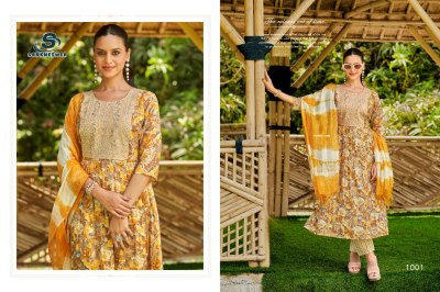 Aashiqui gold vol 1 by Sankheshwar Capsule printed neck work top pant and dupatta catalogue at affordable rate readymade suit catalogs