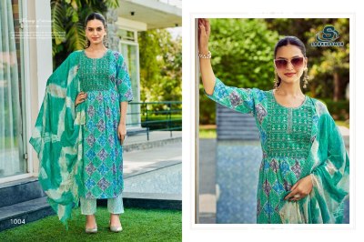 Aashiqui gold vol 1 by Sankheshwar Capsule printed neck work top pant and dupatta catalogue at affordable rate readymade suit catalogs