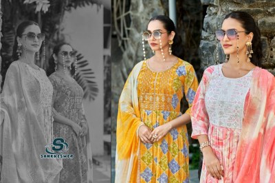 Aashiqui gold vol 1 by Sankheshwar Capsule printed neck work top pant and dupatta catalogue at affordable rate readymade suit catalogs