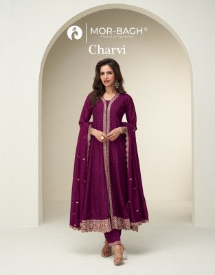 Aashirwad Charvi Premium Silk Readymade Set Top  Bottom And Dupatta Wholesale Aashirwad Creation 