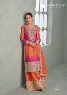 Aashirwad Creation Aavya Premium Chinnon Silk Kurti Plazzo Dupatta Set  Free Size Stitched Wholesale kurtis catalogs