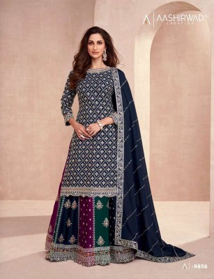 Aashirwad Creation Colours Dark Edition Readymade Salwar Suits Catalogue wholesaler  kurtis catalogs