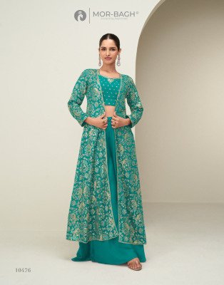 Aashirwad Creation Gunjan Elegant Premium Chinon Silk Redymade suit Dress Set Wholesale Product readymade suit catalogs
