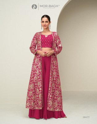 Aashirwad Creation Gunjan Elegant Premium Chinon Silk Redymade suit Dress Set Wholesale Product readymade suit catalogs