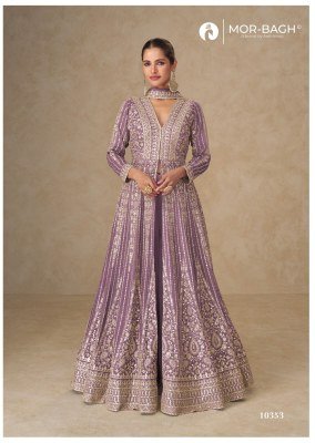 Aashirwad Creation JANKI Premium Chinnon Silk Redymade Suit with Dupatta Wholesale readymade suit catalogs