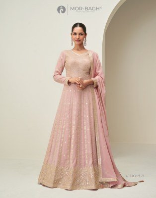 Aashirwad Creation MAHI Collection  New Launch in Premium Georgette And Wholesale gown catalogs