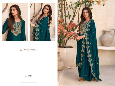 Aashirwad creation by Swaraj silk readymade Salwar kameez catalogue at law rate readymade suit catalogs