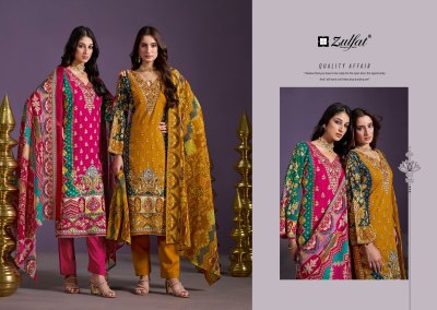 Aayat vol 10 by Zulfat Pure heavy Reyon exclusive Designer printed dress material collection dress material catalogs