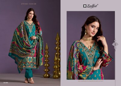 Aayat vol 10 by Zulfat Pure heavy Reyon exclusive Designer printed dress material collection dress material catalogs