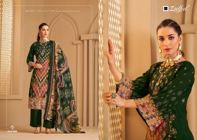 Aayat vol 12 by Zulfat heavy reyon designer unstitched suit catalogue at affordable rate dress material catalogs