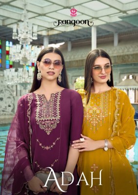 Adah by rangoon viscose embroidered readymade Pakistani suit catalogue at low rate wholesale catalogs