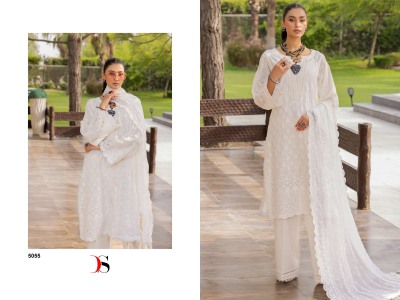 Adan libas inlays  24-2 by deepsy suit pure cotton embroidered pakistani suit catalogue at low rate pakistani suit catalogs